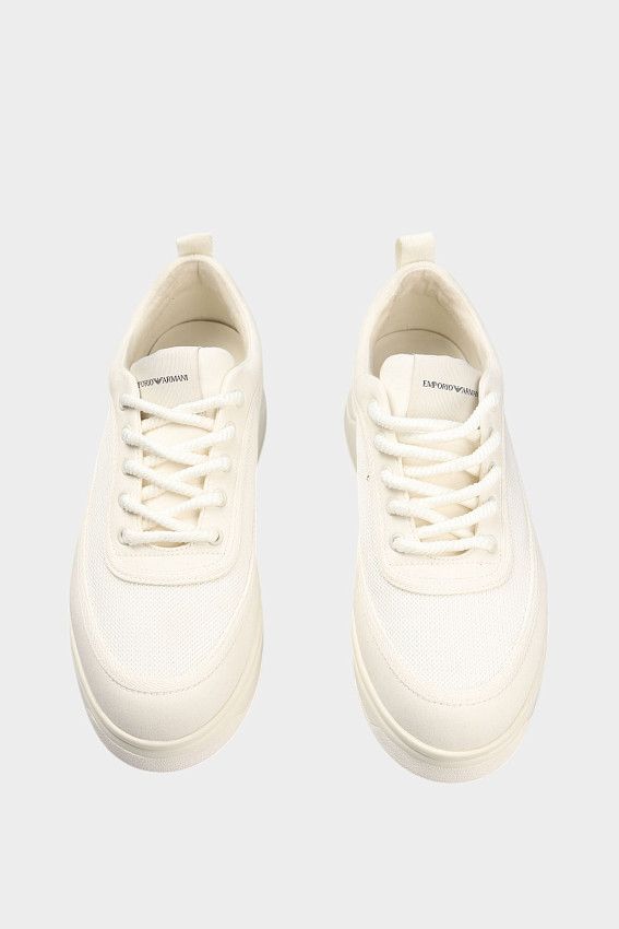 Кеды Emporio Armani Белый