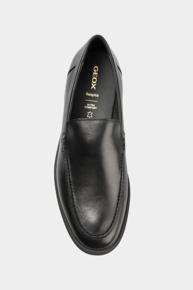 U55LAD00043C Лоферы Geox Черный