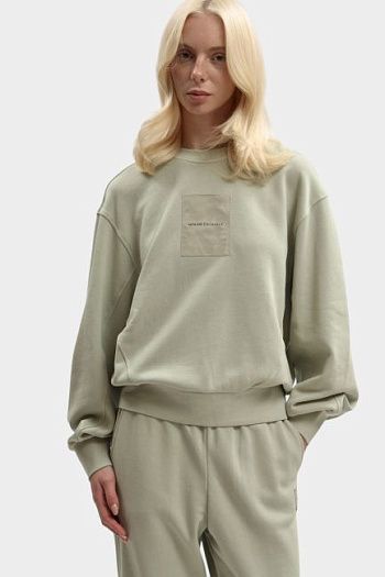 Свитшот из хлопка Armani Exchange