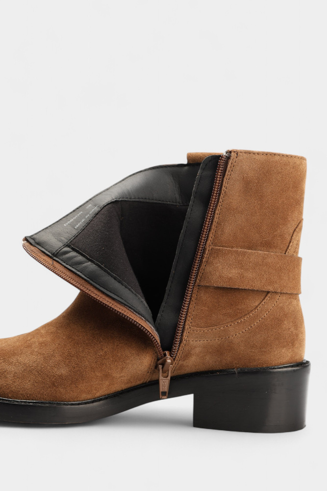 D565QB00022 Казаки Geox Коричневый