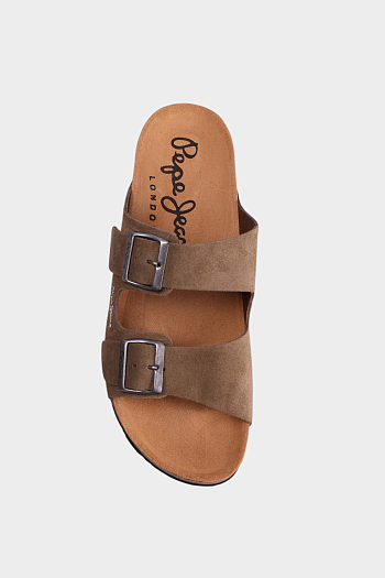 Пантолеты из коровьей кожи Pepe Jeans