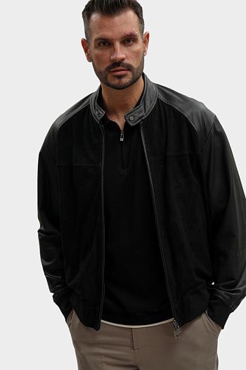 Куртка кожаная Armani Exchange