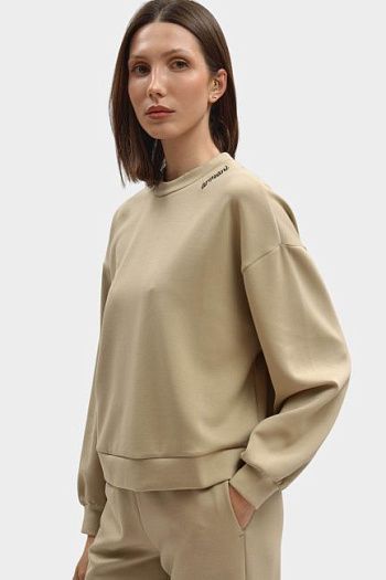 Свитшот бежевый Armani Exchange