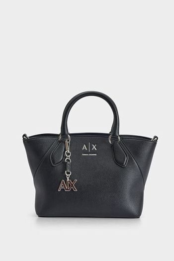 Сумка тоут черная Armani Exchange