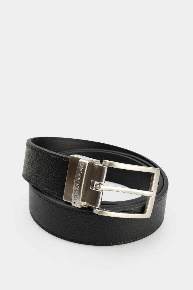 EM002772_AF13396 Набор (ремень+картхолдер) Emporio Armani Черный