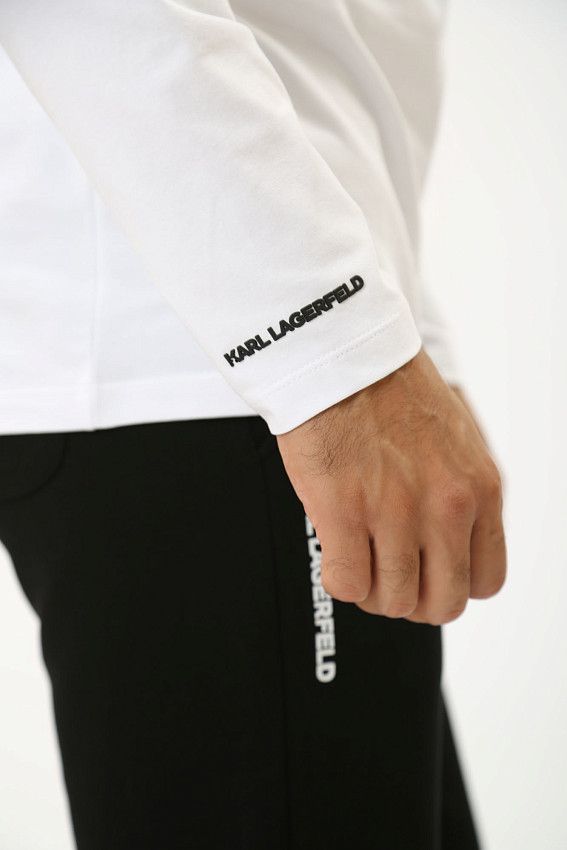 Лонгслив Karl Lagerfeld Белый