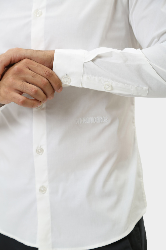 BMS0419 Сорочка Bikkembergs Белый