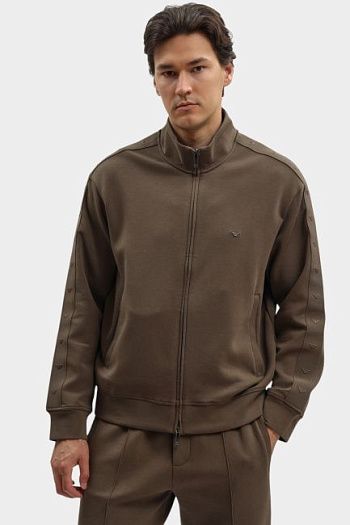 Толстовка из хлопка Emporio Armani