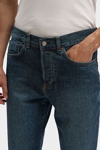 Джинсы зауженные синие Pepe Jeans