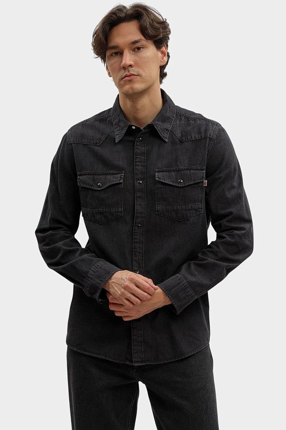 Рубашка джинсовая Pepe Jeans Черный