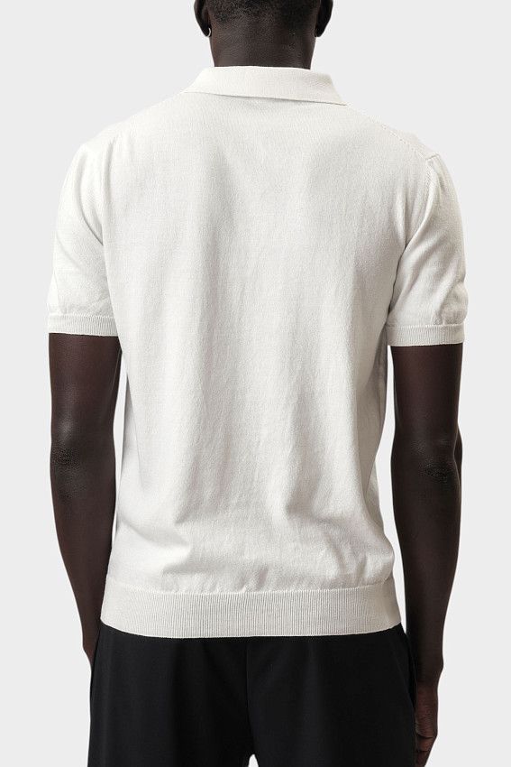 Поло трикотажное Bikkembergs Белый