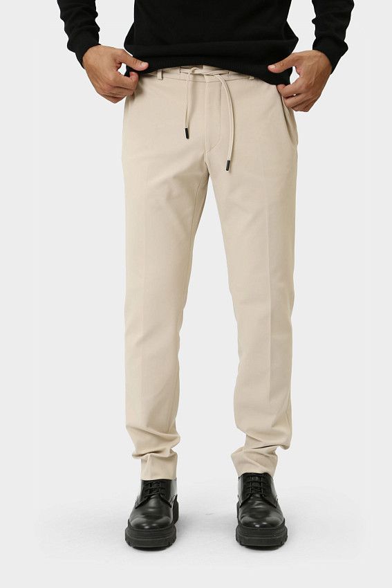 Брюки Karl Lagerfeld Бежевый