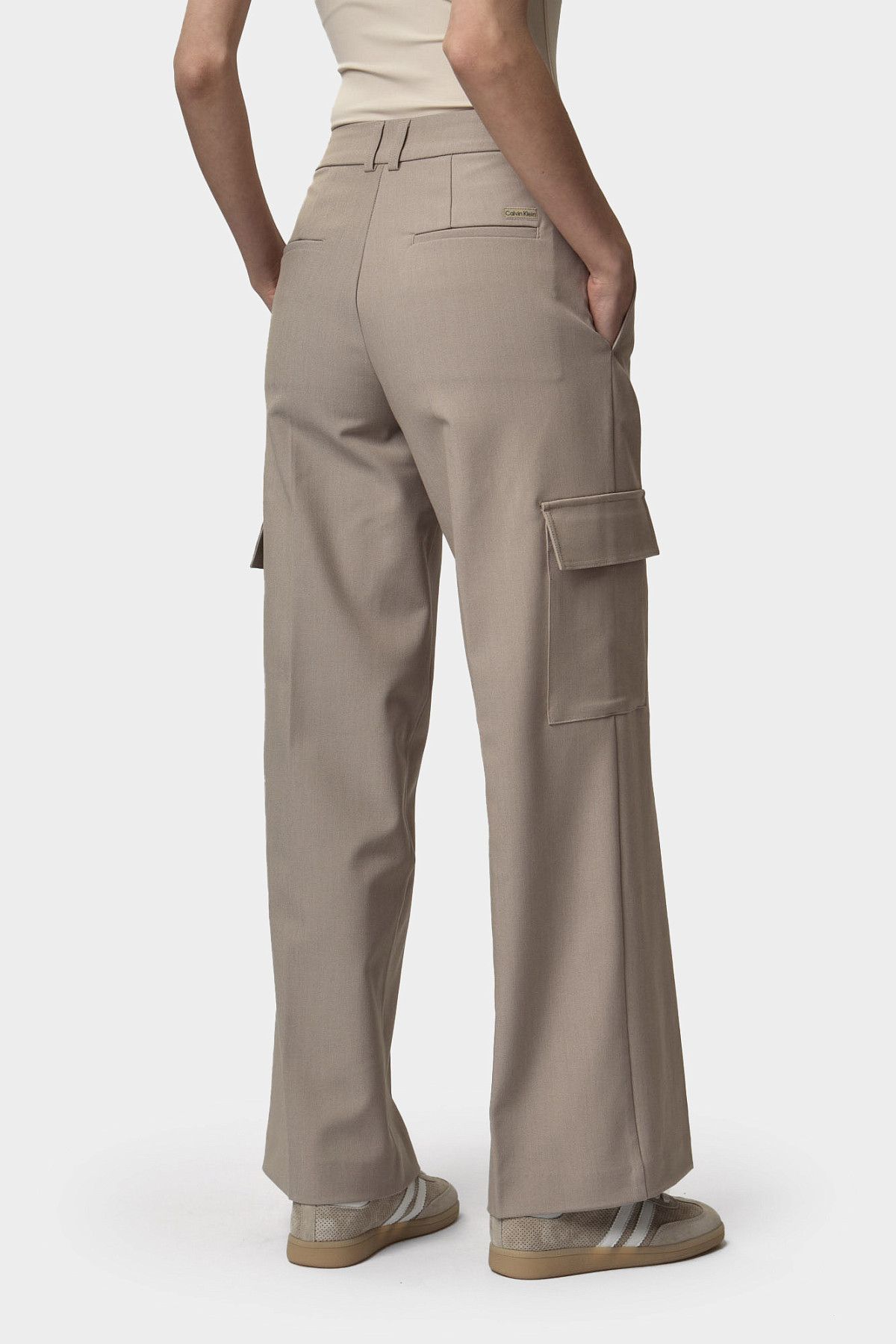 Брюки Calvin Klein Jeans Бежевый