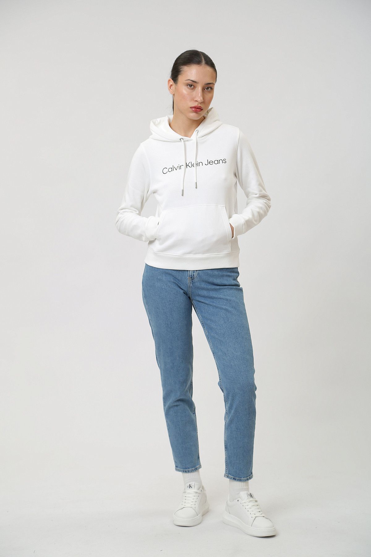 Худи Calvin Klein Jeans Белый