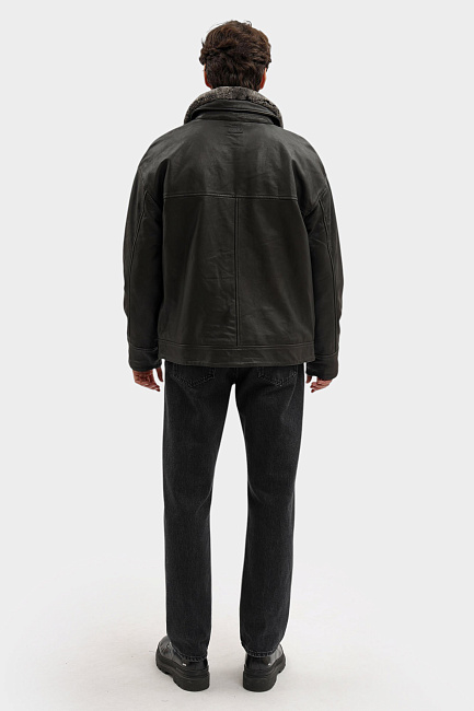 Куртка кожаная Mustang