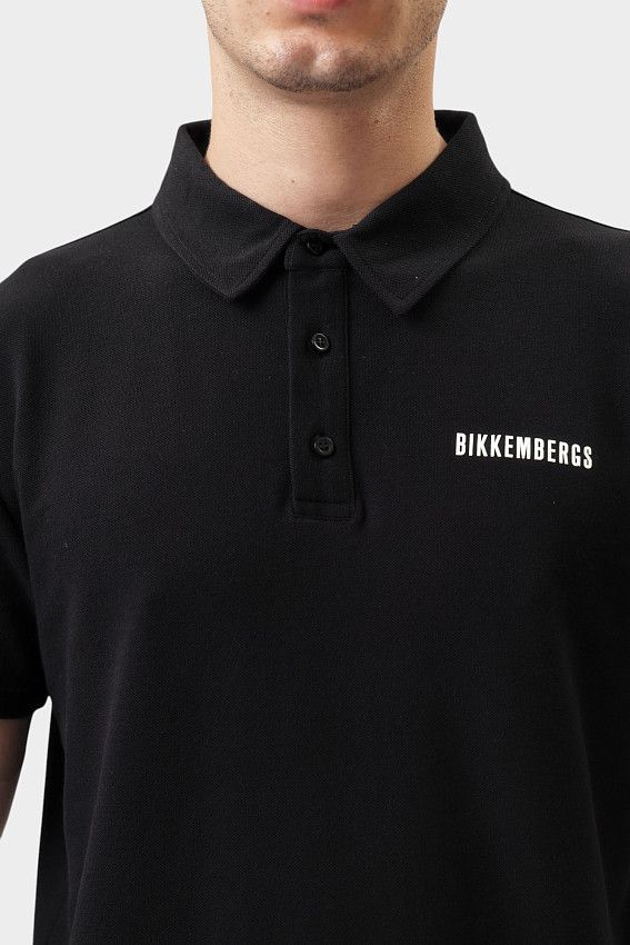 Поло Bikkembergs Черный