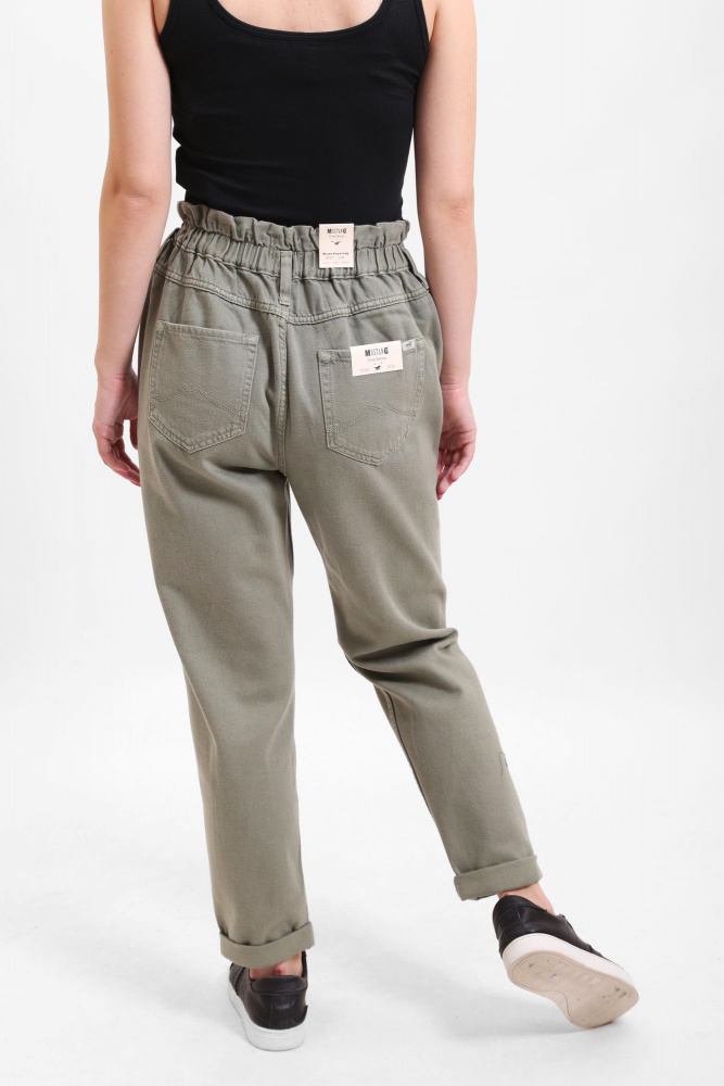 1011548 джинсы moms paperbag mustang 