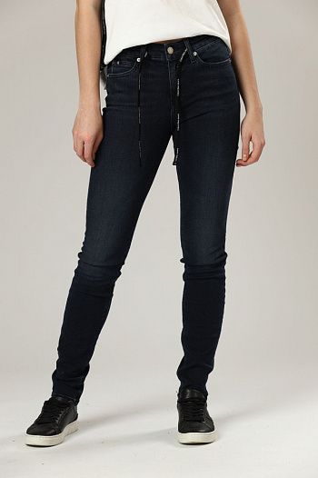 Джинсы MID RISE SKINNY синие Calvin Klein Jeans