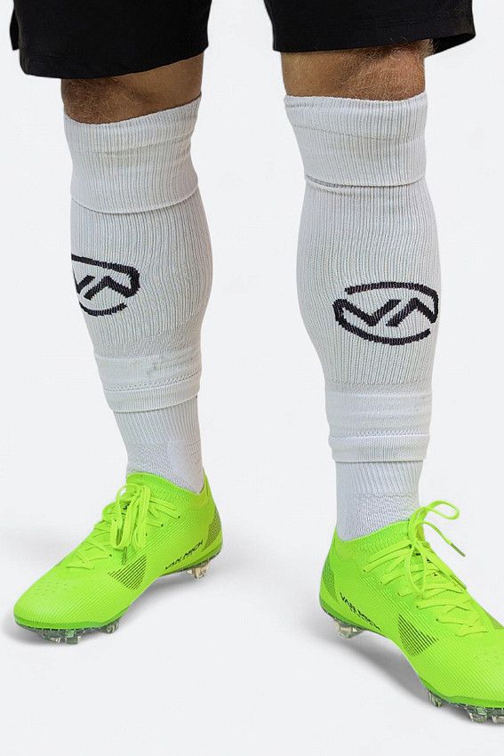 Футбольные гетры обрезки Van Mich Спорт Белый