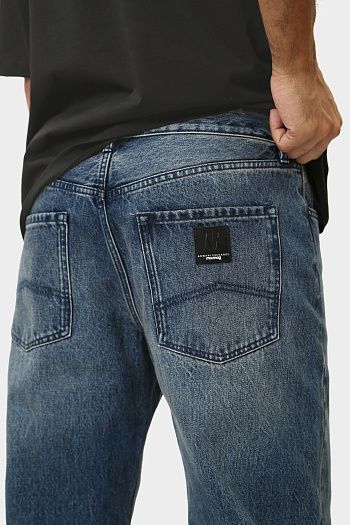 Джинсы прямые Armani Exchange - купить прямые джинсы Armani Exchange в интернет-магазине, цены в Москве и Краснодаре - Мёд