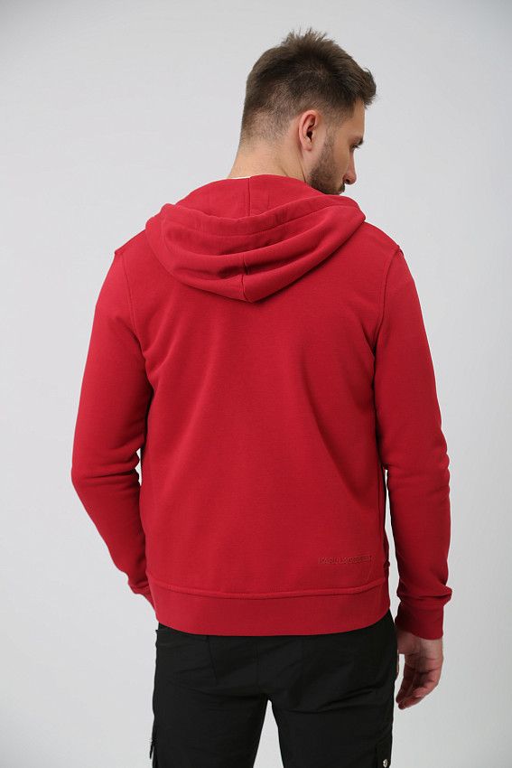 Толстовка с капюшоном Karl Lagerfeld Красный