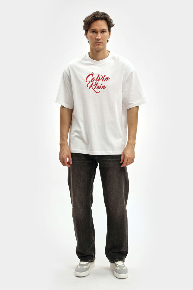 LV04RD801G Футболка Calvin Klein Jeans Белый