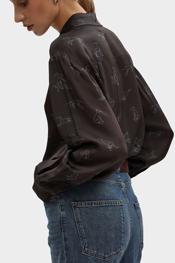 Блуза Trussardi Мультиколор