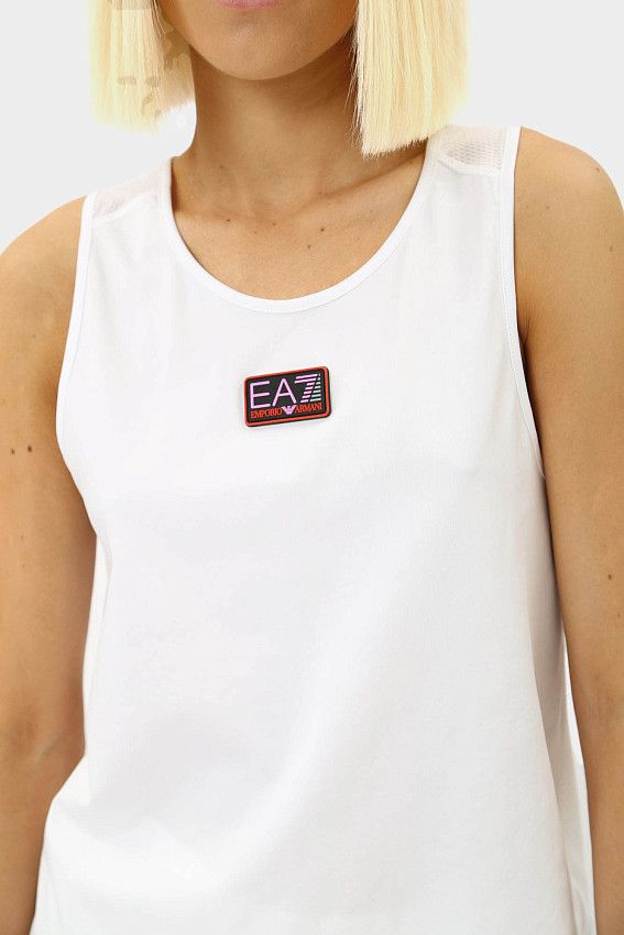 Майка EA7 Белый