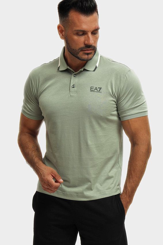 Поло EA7 Зеленый