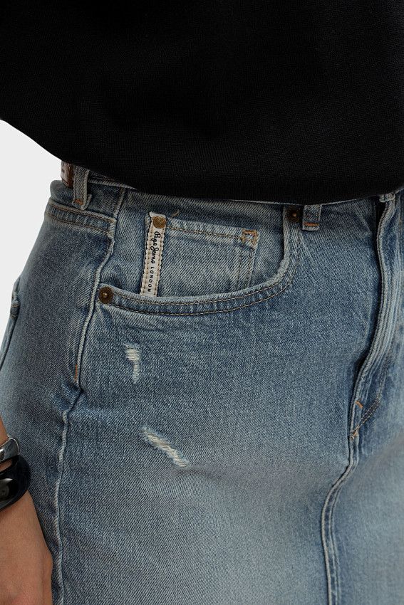 Юбка джинсовая Pepe Jeans Синий