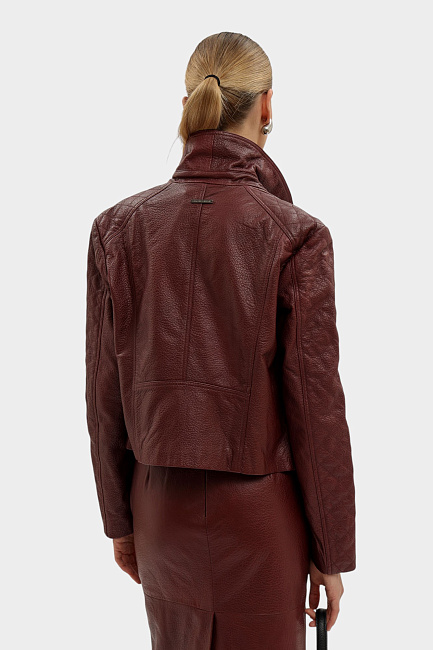 Кожаная куртка Armani Exchange