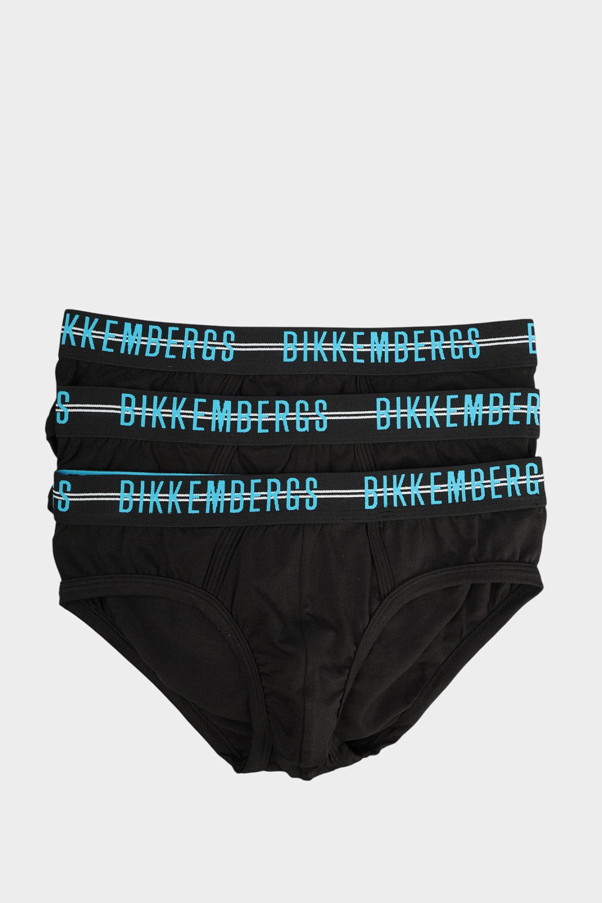 Трусы 3 шт. Bikkembergs Серый