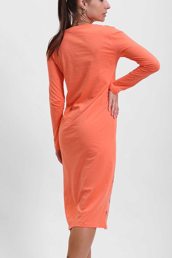 Платье Armani Exchange Оранжевый
