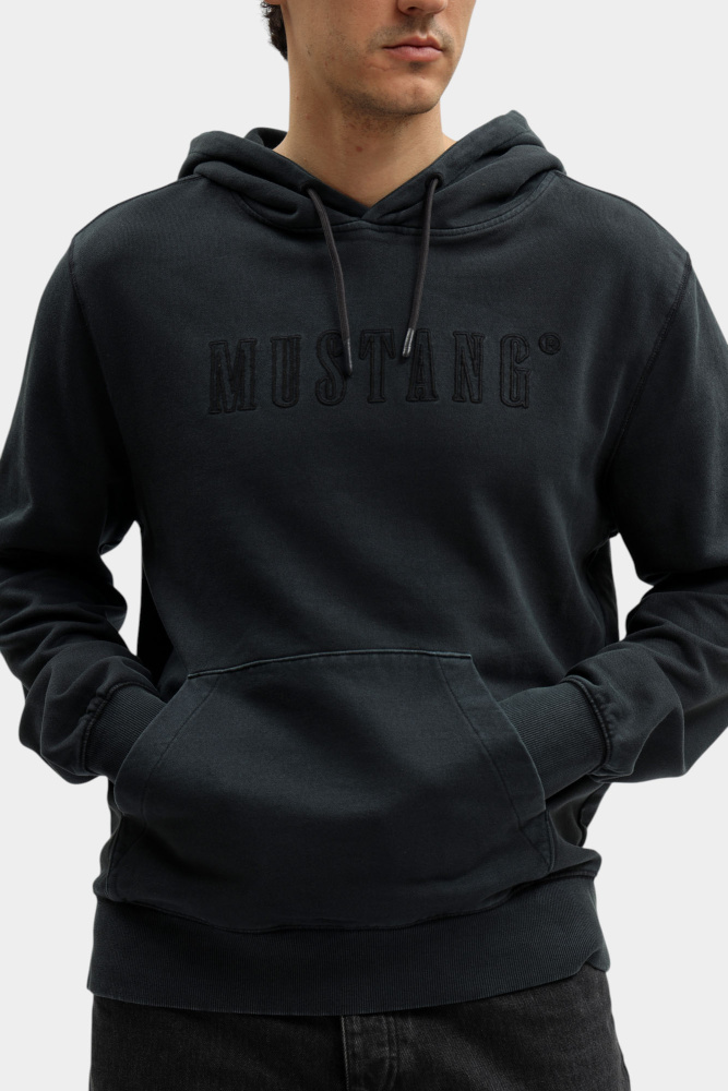 1017210 Худи Mustang Черный