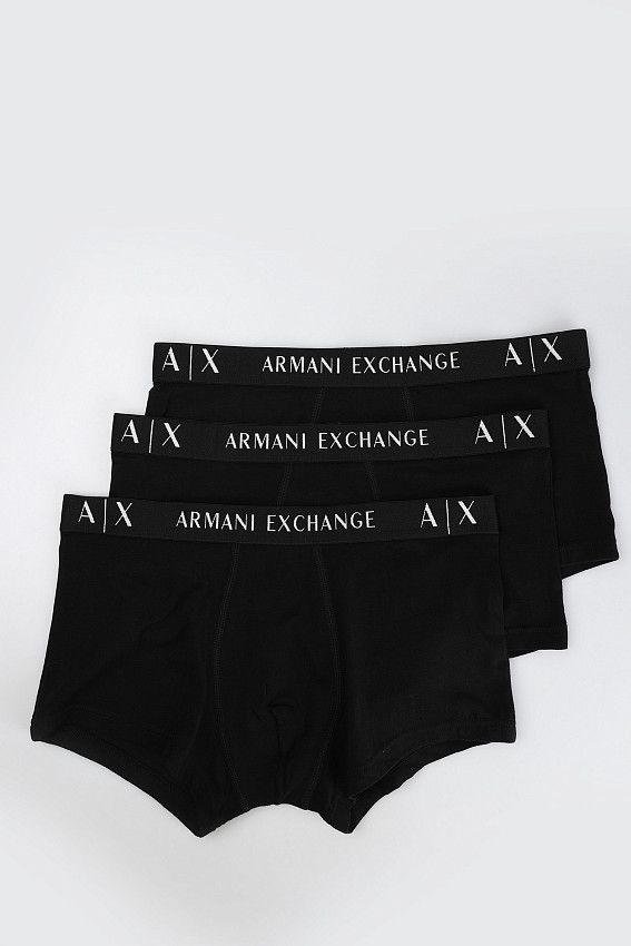 Трусы 3 шт Armani Exchange Черный