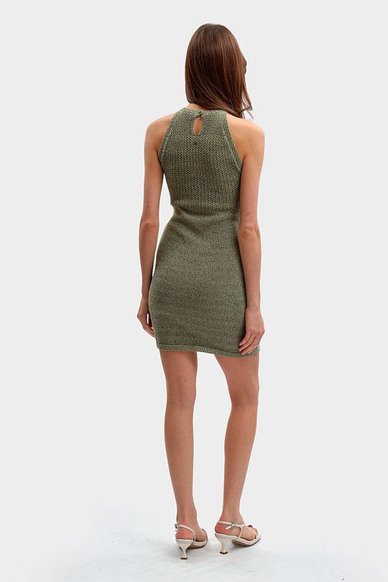 Платье Armani Exchange Зеленый