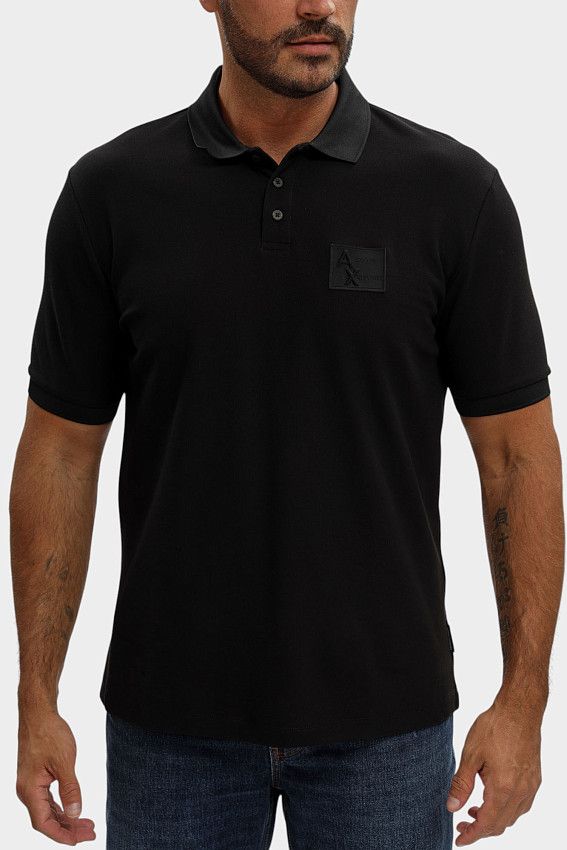 Поло Armani Exchange Черный