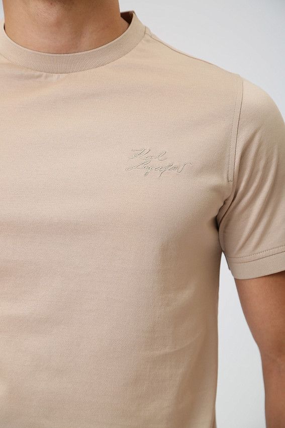 Майка Karl Lagerfeld Бежевый