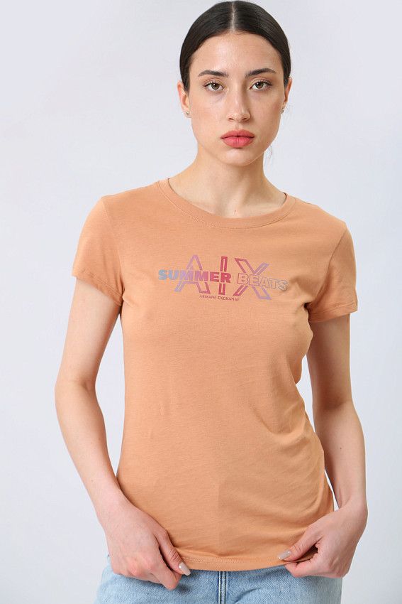 Футболка Armani Exchange Оранжевый