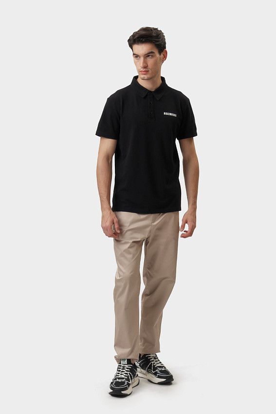 Поло Bikkembergs Черный