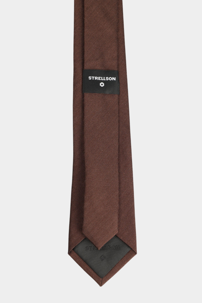 30049042_10020660 Галстук Strellson Коричневый