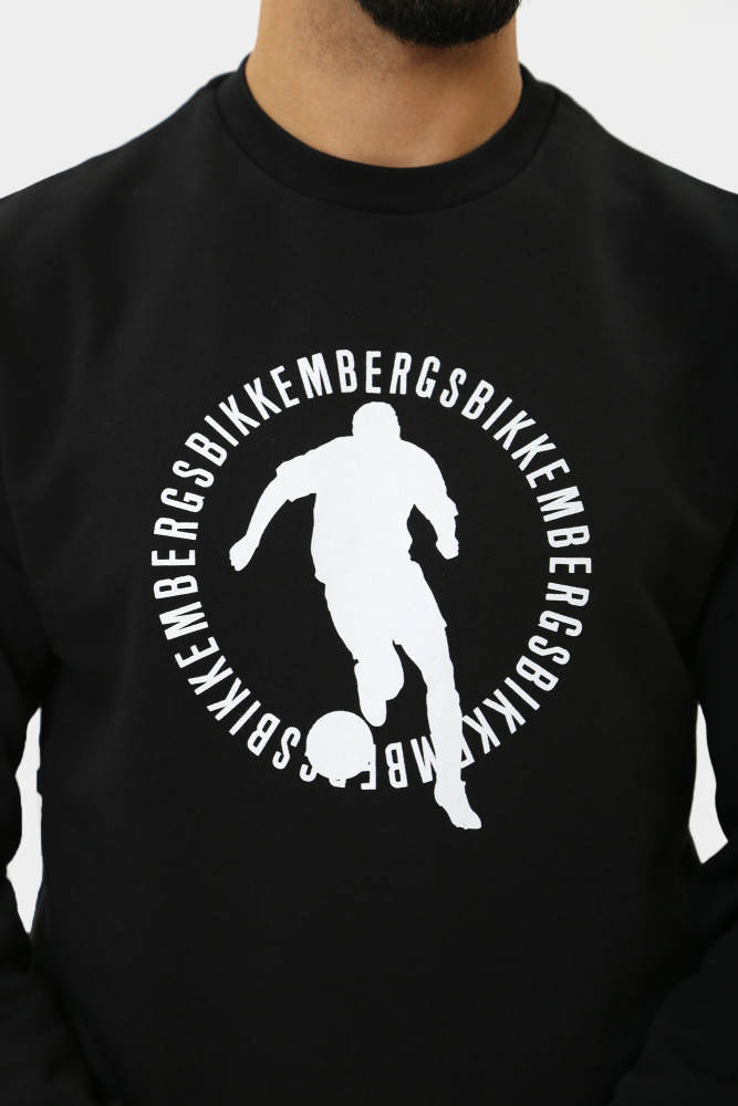 PBMF0404 Свитшот Bikkembergs Черный