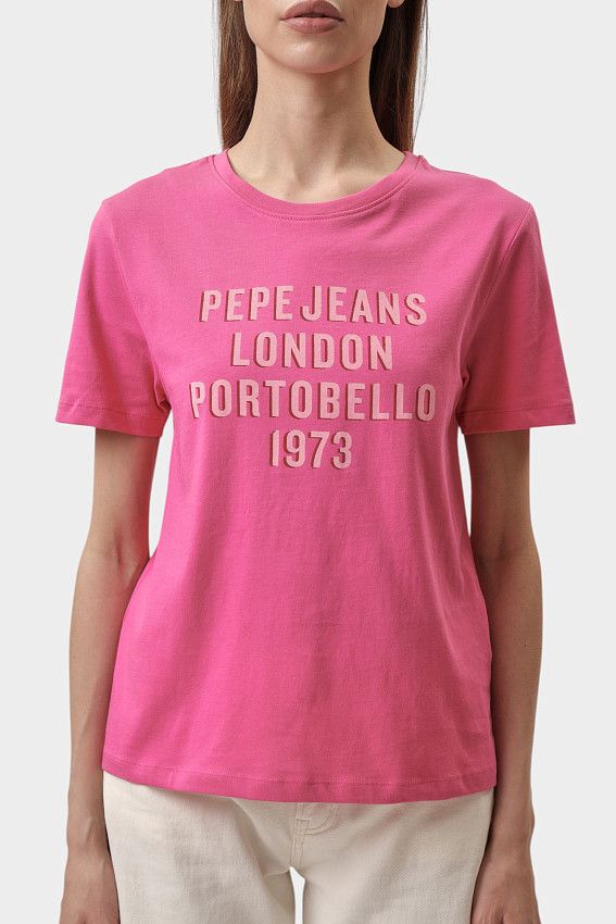 Футболка Pepe Jeans Розовый