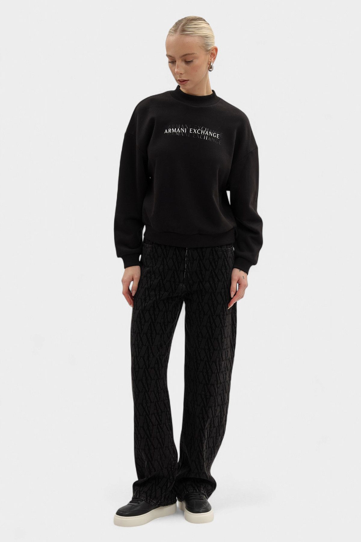 Свитшот Armani Exchange Черный
