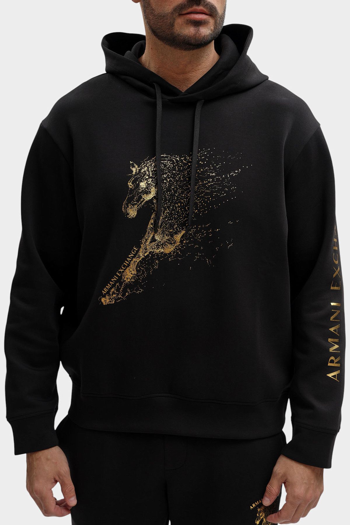 Худи Armani Exchange Черный