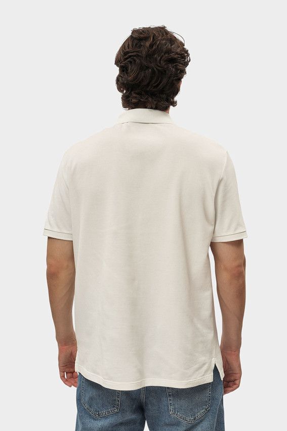 Поло Calvin Klein Jeans Белый