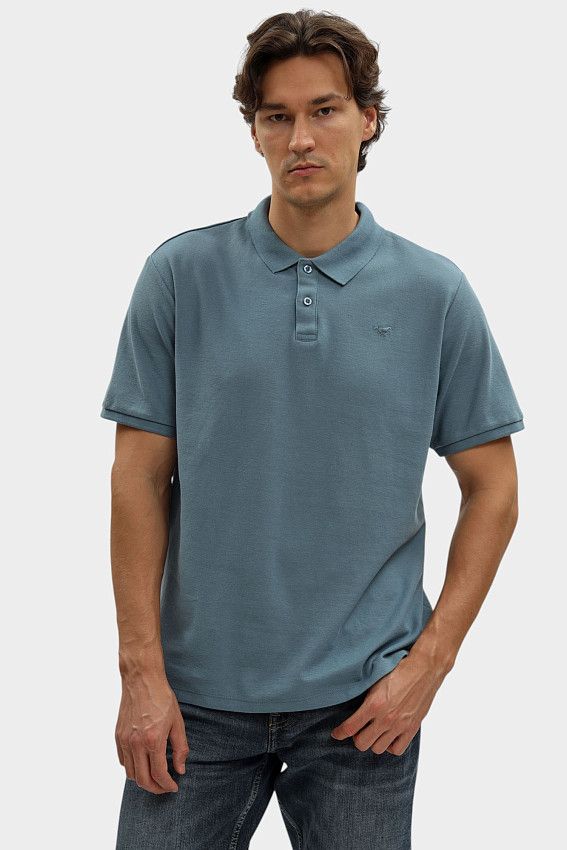 Поло Mustang Синий