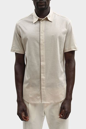 Рубашка из хлопка Emporio Armani