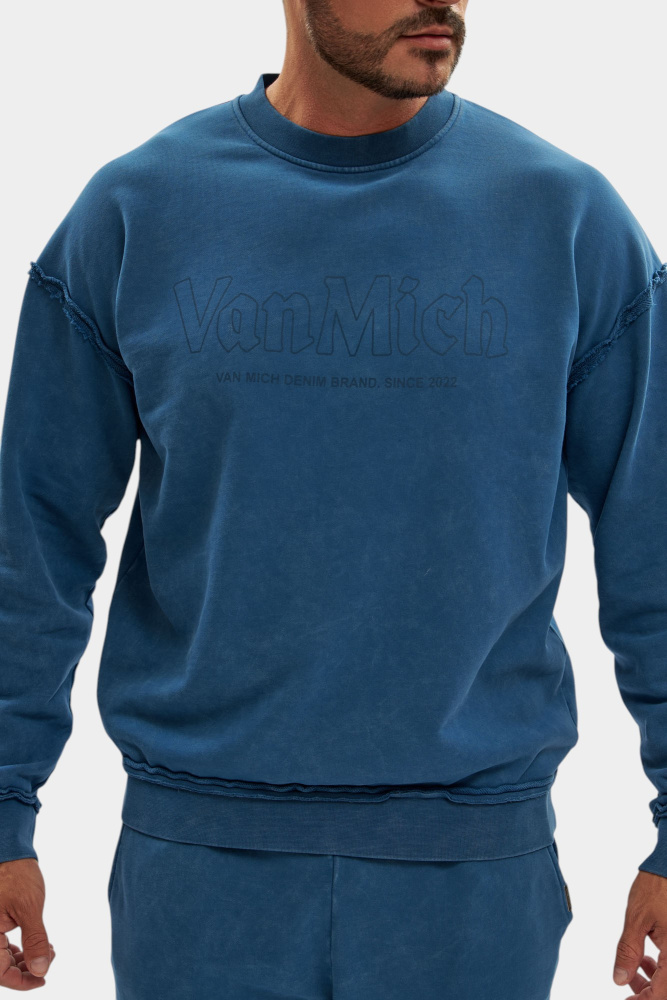VM-ERK-20-584 Свитшот Van Mich Синий