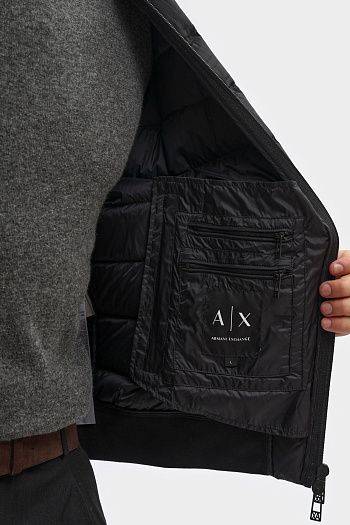 Ветровка синяя Armani Exchange
